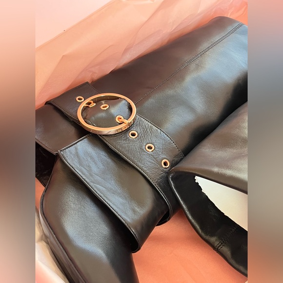 Ingiliz Mia 06 Black Smooth Leather Boots - Picture 10 of 10